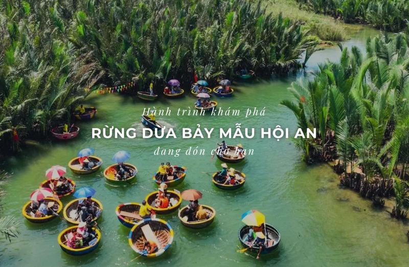 Rừng dừa Bảy Mẫu, trải nghiệm miền sông nước độc đáo